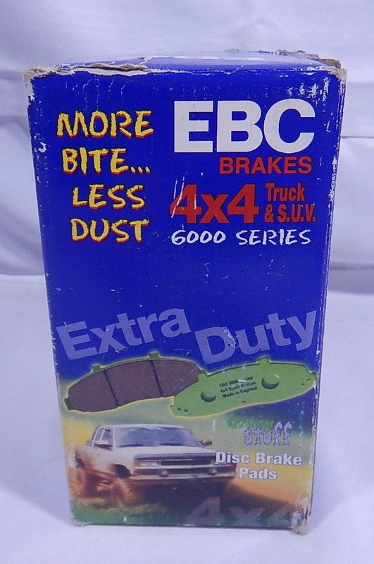 EBC Brakes DP61398 6000 Series Greenstuff Truck and SUV Brake Pads