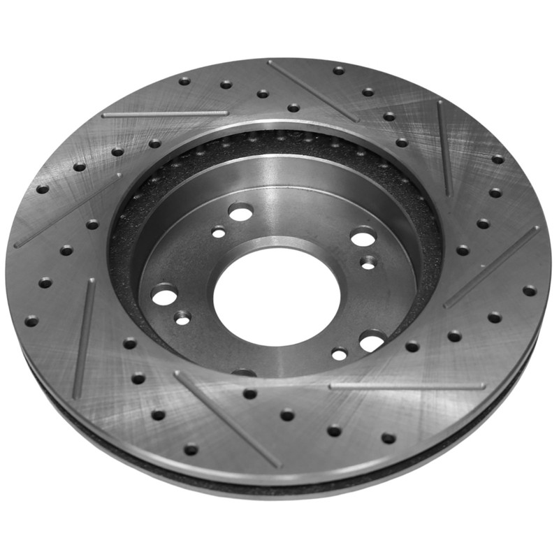 2x Front Drilled Brake Rotor for Honda Civic 2004-2011 CR-Z 2011-2015 Acura RSX gallery