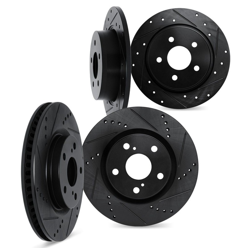 Dynamic Friction 8004-45000 Disc Brake Rotor Set For 08-09 Buick Allure LaCrosse
