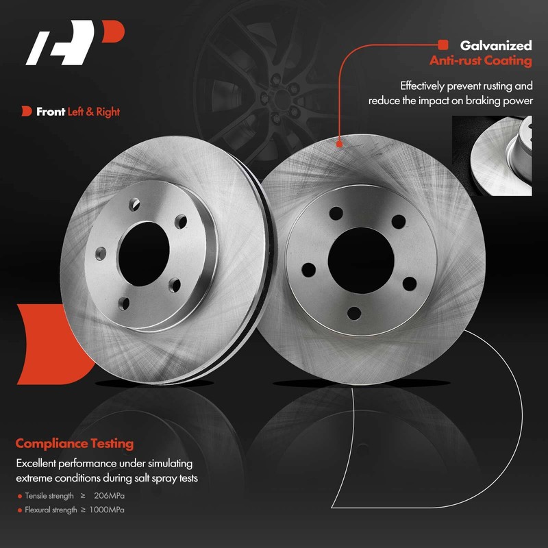 A-Premium Front Brake Rotor & Pad & Brake Caliper for Buick Rendezvous Pontiac gallery