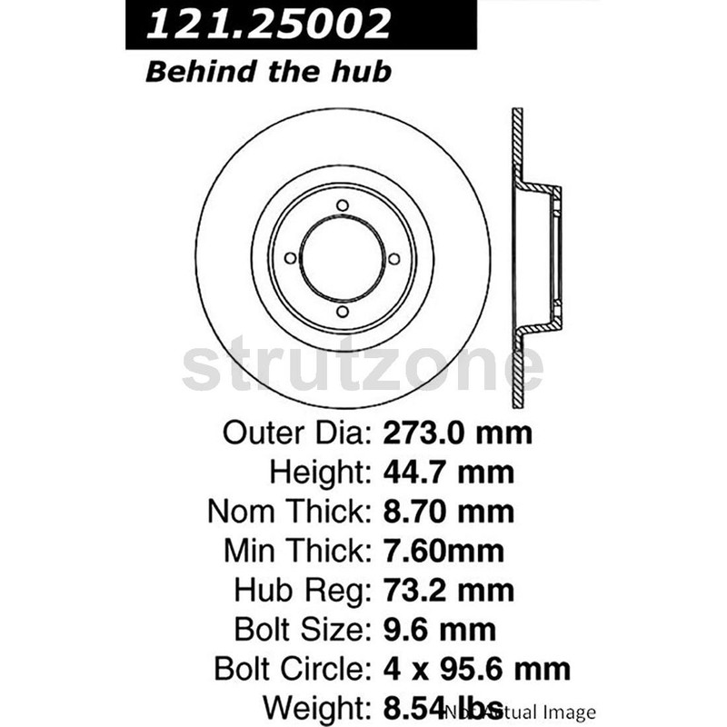 3 Front Brake Pad Set Brake Rotors Fits MG MGB 1.8L 3.5L gallery