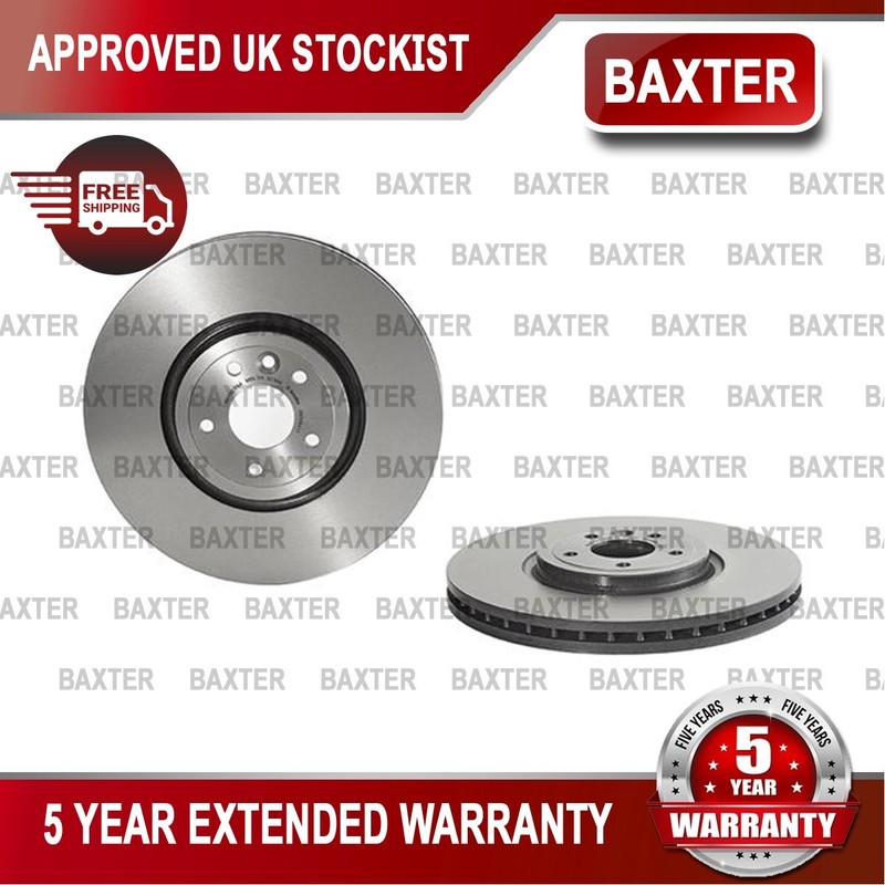 Fits Jaguar XE 2015- XF 2015- 2.0 D 3.0 Baxter Front Brake Disc #2 T4N1803
