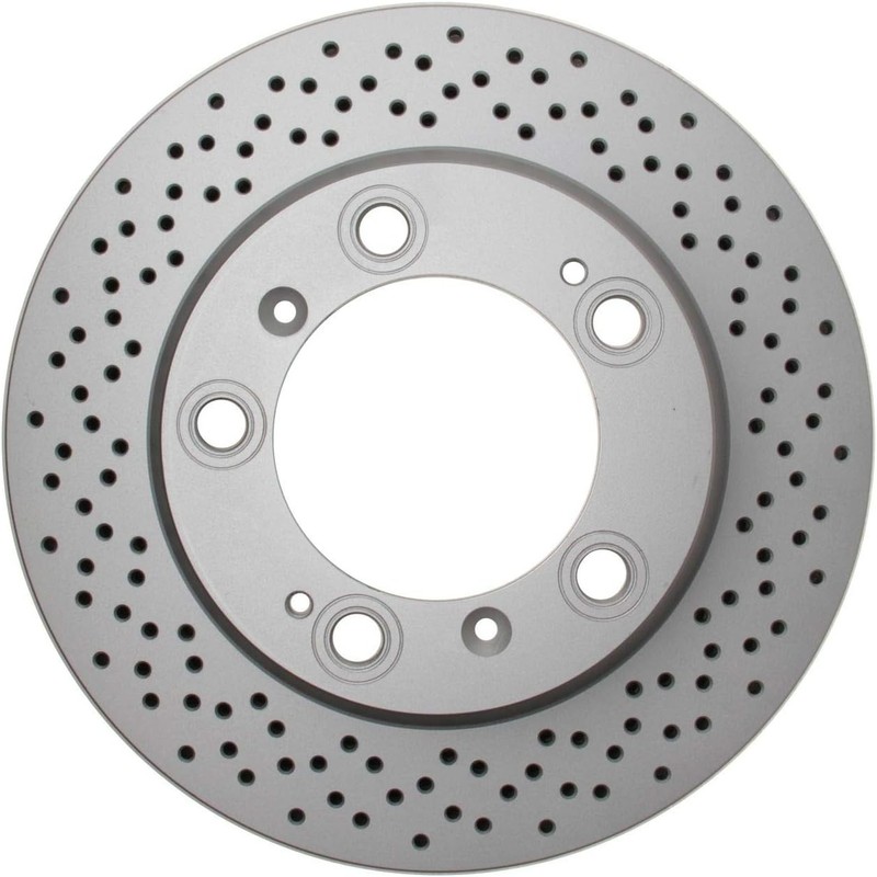 Rear Passenger Side Disc Brake Rotor OES HELLA 355121942 for Porsche Boxster