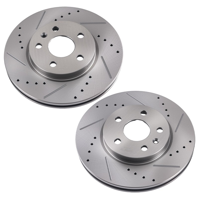 Front Brake Rotors & Ceramic Pads Kit for Chevrolet Cruze 2011-2015 S55185 D1522 gallery
