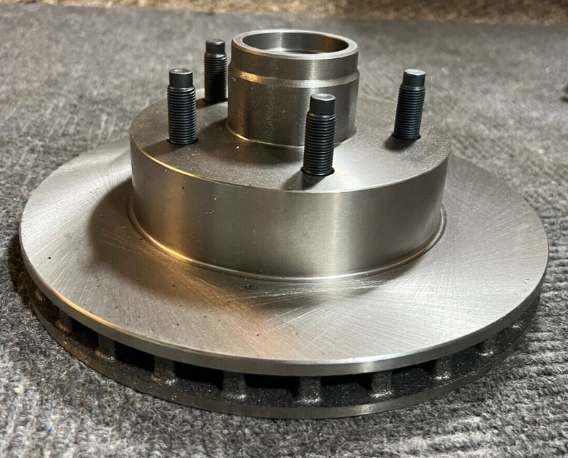 Nakamoto Front Disc Brake Rotor And Hub Assembly 5 Lug Vented PICTURED ITEM ONLY