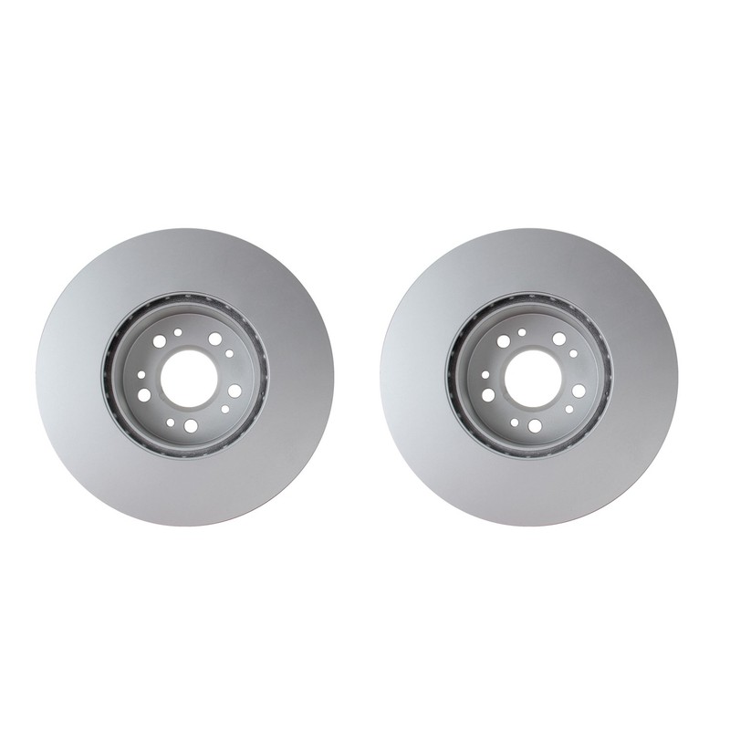 Hella Pair Set of Front 320mm Disc Brake Rotors For W140 S320 S350 S420 S500