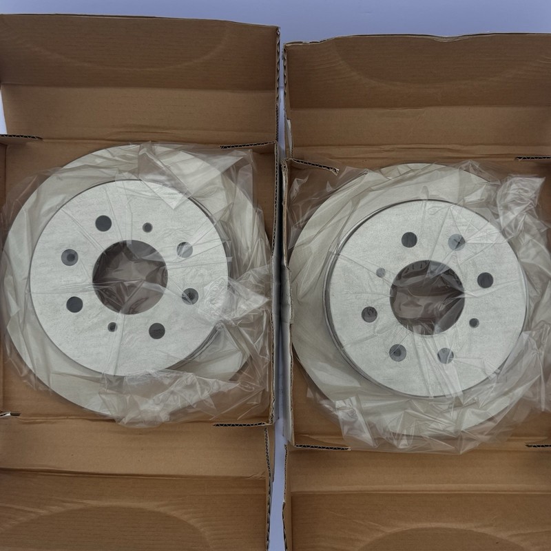 31149 Front Rear Drilled Slotted Brake Rotors for Acura Integra 1999 Honda Civic