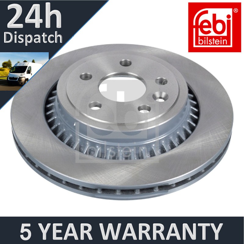 Fits Volvo XC60 2008-2017 Febi Rear Brake Discs 31471033