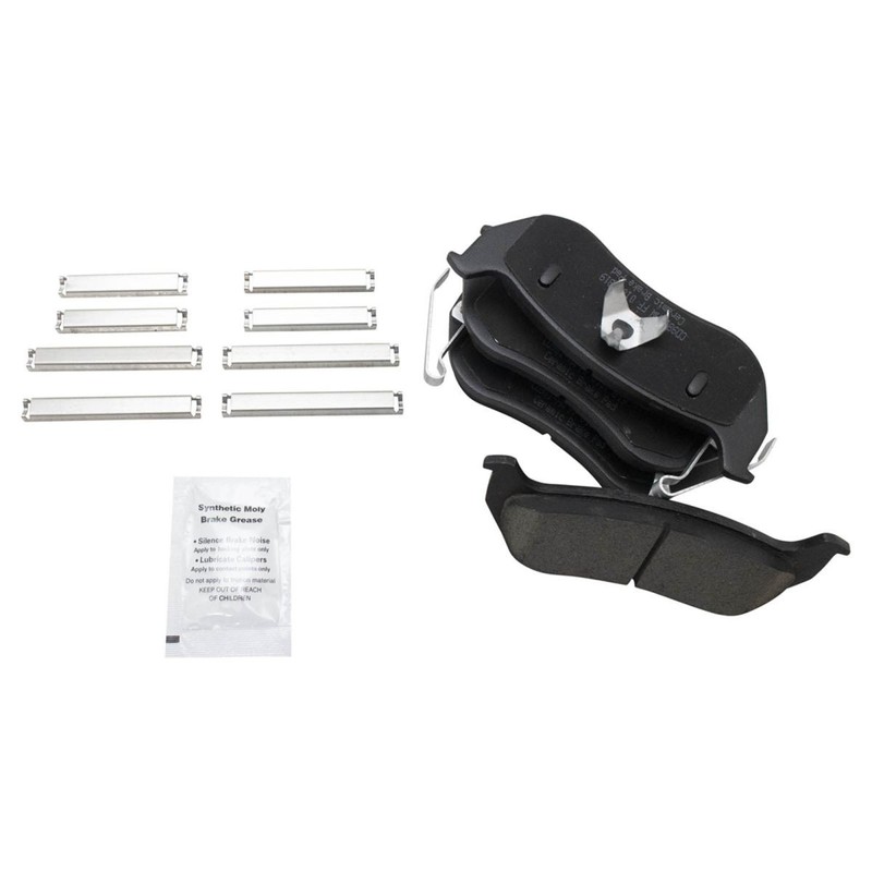 Front & Rear Performance Drilled Slotted Rotor & Ceramic Brake Pad Kit gallery