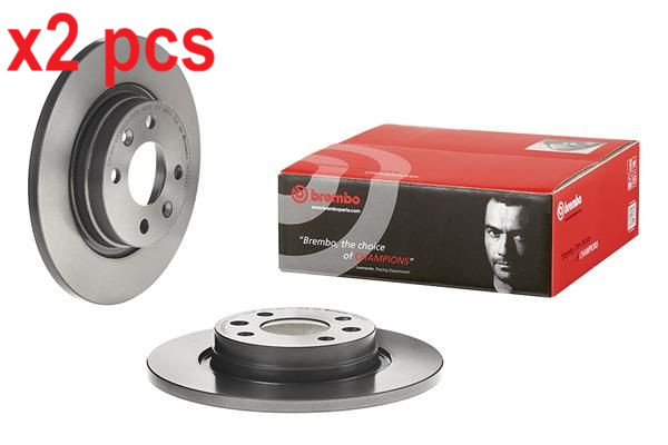 X2 PCS L&R SIDES BRAKE DISC 08.A268.21
