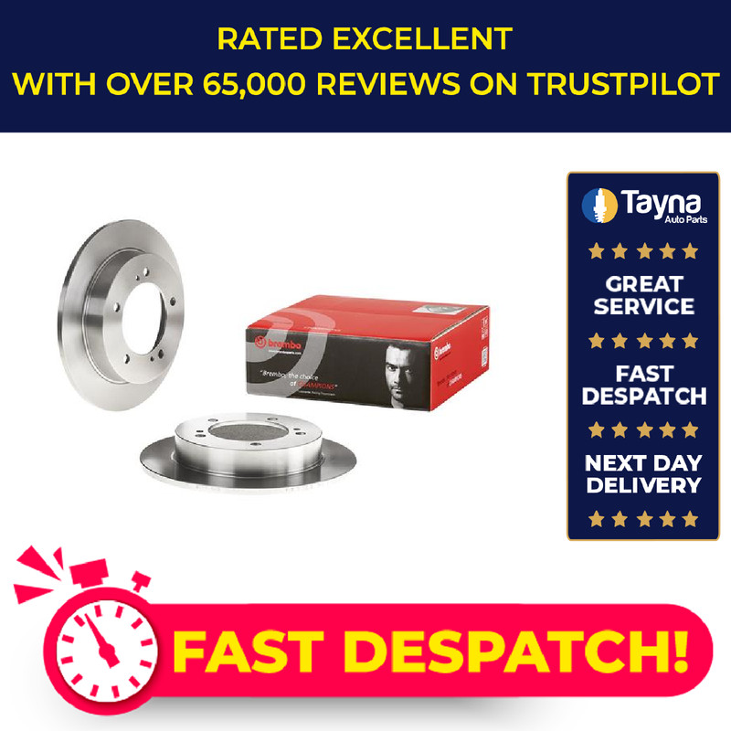 2x Brake Discs Pair Solid fits SUZUKI VITARA 1.9D Front 95 to 99 290mm Set New