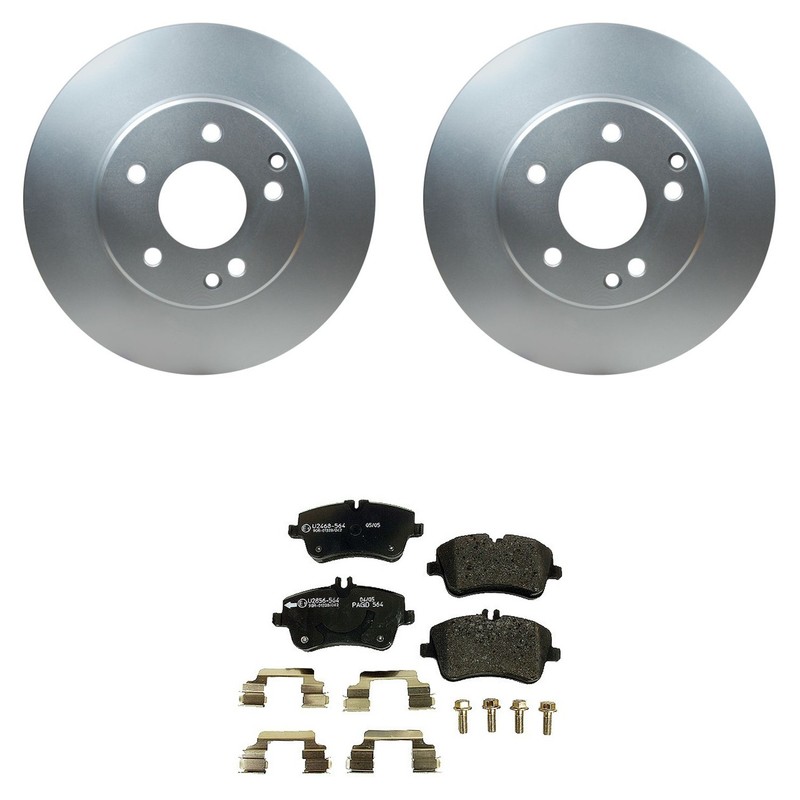 Hella Disc Brake Rotor Kit For Mercedes-Benz C240