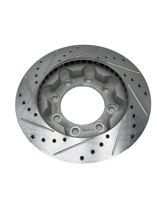 Dynamic Friction 631-40048R Front Right Drilled & Slotted Brake Rotor gallery