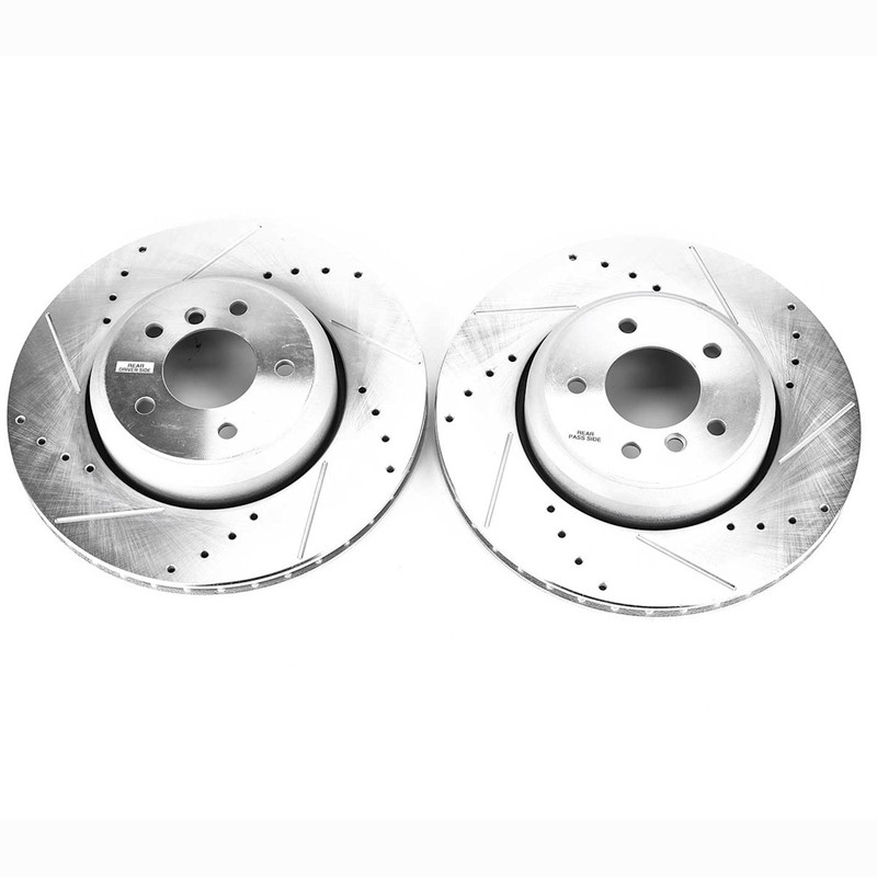 EBR1023XPR Powerstop Brake Discs 2-Wheel Set Rear for 650 535 550 545 645 650i
