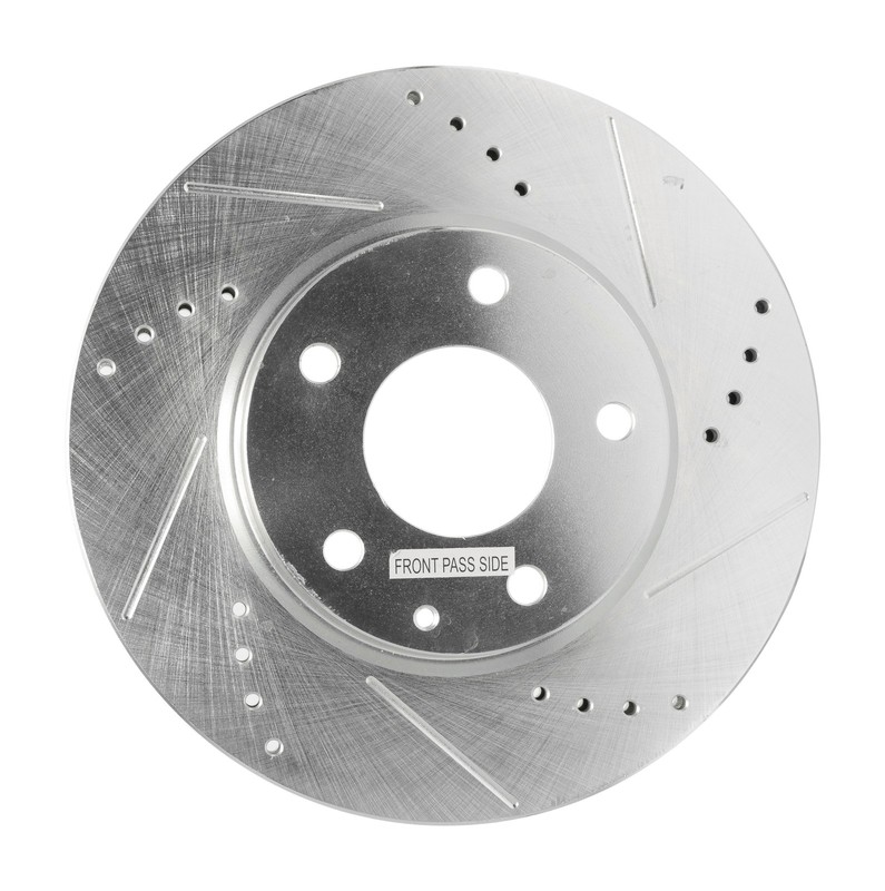 Scitoo Front Drilled Slotted Disc Brake Rotors 2pcs Part 803284-5205-0857401