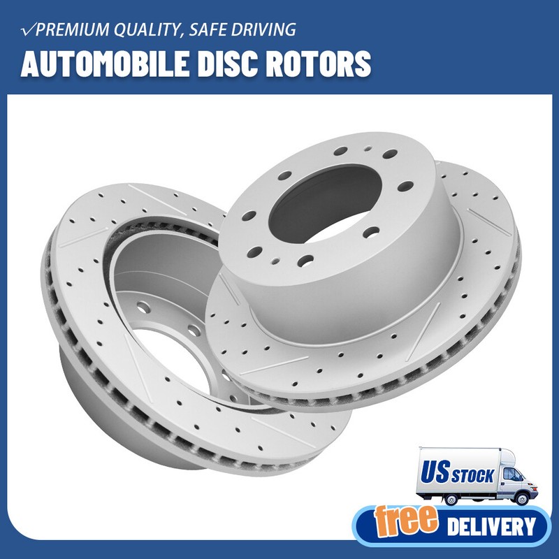 For Chevrolet Silverado Gmc Sierra 2500 3500 Hd 2011 – 2021 Rear Brake Rotors
