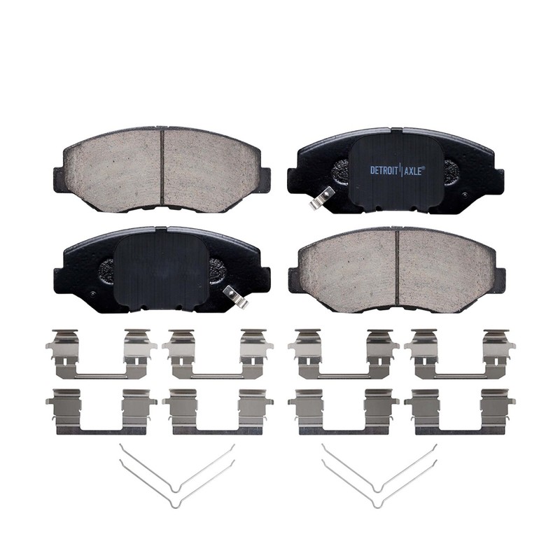 Front Drilled Brake Rotors Brake Pads Kit for Civic CR-V Element Fit ILX CR-Z gallery