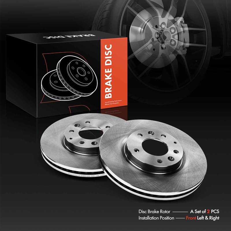 Front Disc Brake Rotors for Mazda CX-7 2007 2008 2009 2010 2011 2012 5Stud Wheel gallery