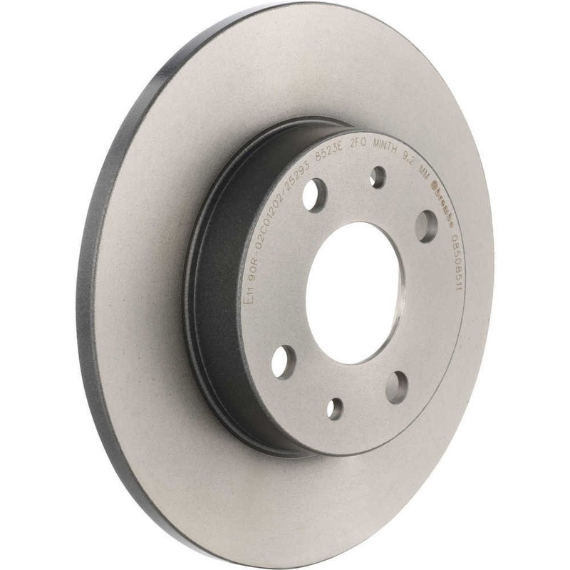 Disc Brake Rotor-Premium UV Coated OE Equivalent Rotor fits 12-19 Fiat 500 gallery