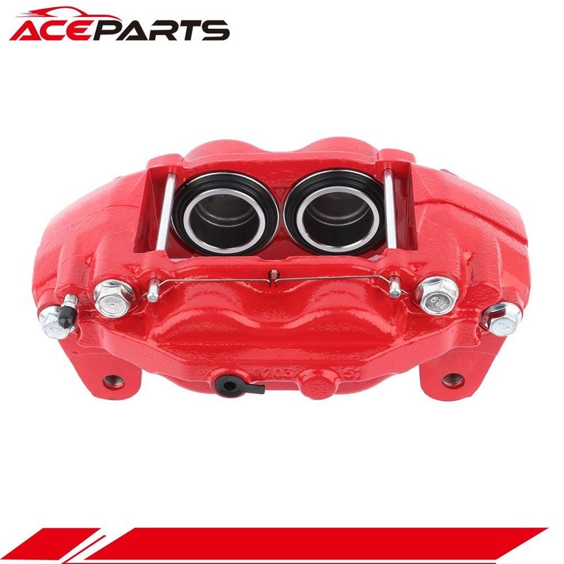 Front Rear Brake Calipers w/ Rotors Ceramic Pads for Toyota Tundra 2007-16 2017 gallery