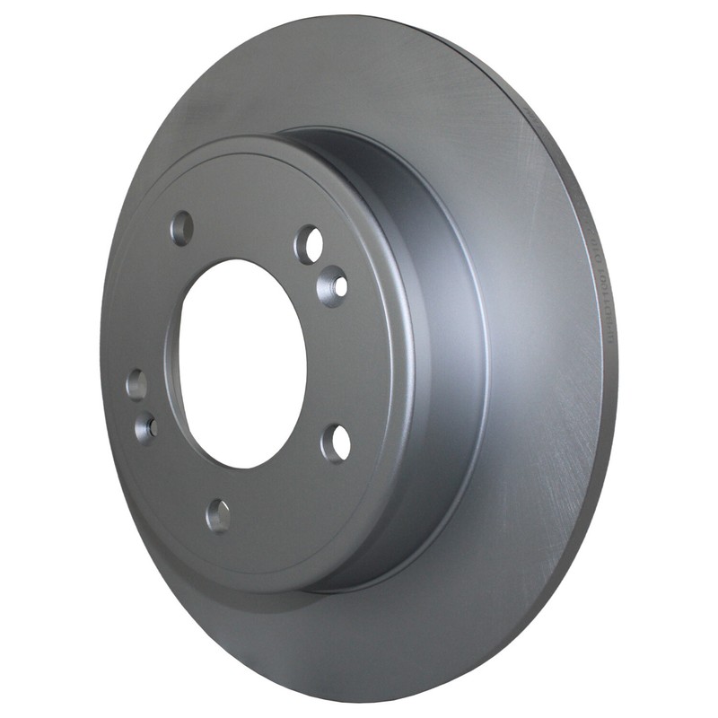 Bison Performance Pair Set 2 Rear Coated 262mm Brake Disc Rotors for Hyundai Kia gallery