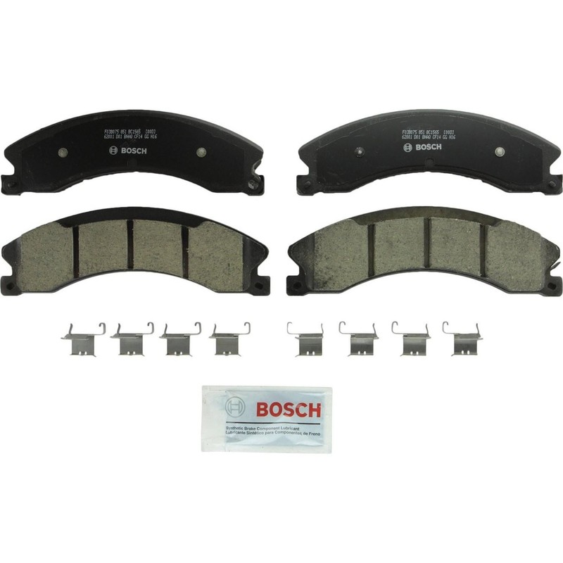 Bosch OEM Front & Rear Brake Pads Kit For 2012-2019 Chevy Lifetime Warranty gallery