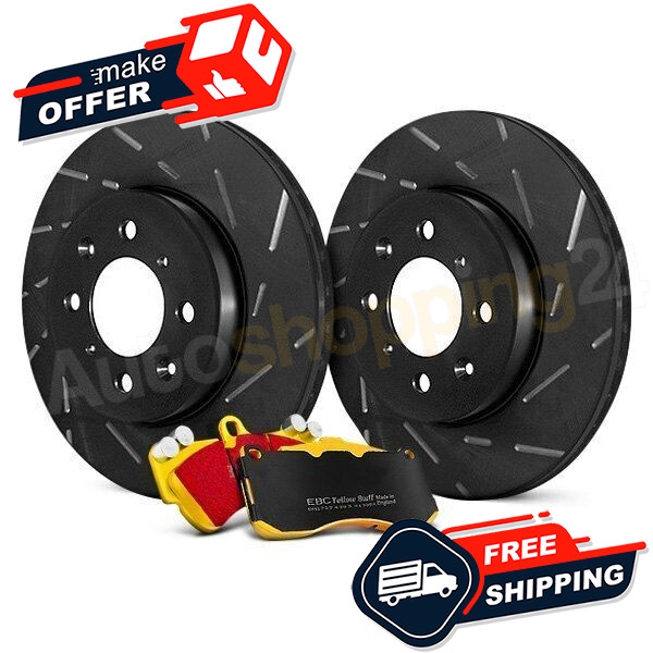EBC Stage 9 Super Sleeper Slotted Front Brake Kit for 05-17 Toyota Tacoma gallery