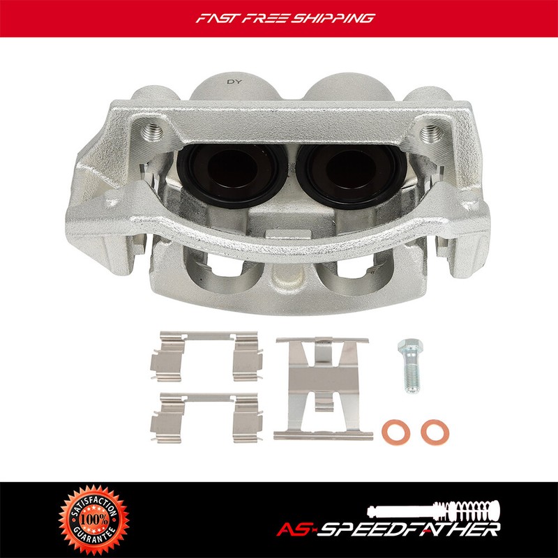 Front Brake Calipers w/ Bracket Right For 1996 97 98 99 00 01 02 2003 Ford F-150
