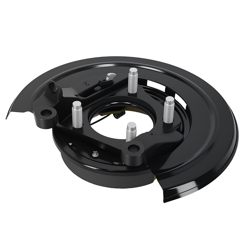 Rear Left Parking Brake Assy w/ Loaded Backing Plate for F-450 550 Super Duty gallery