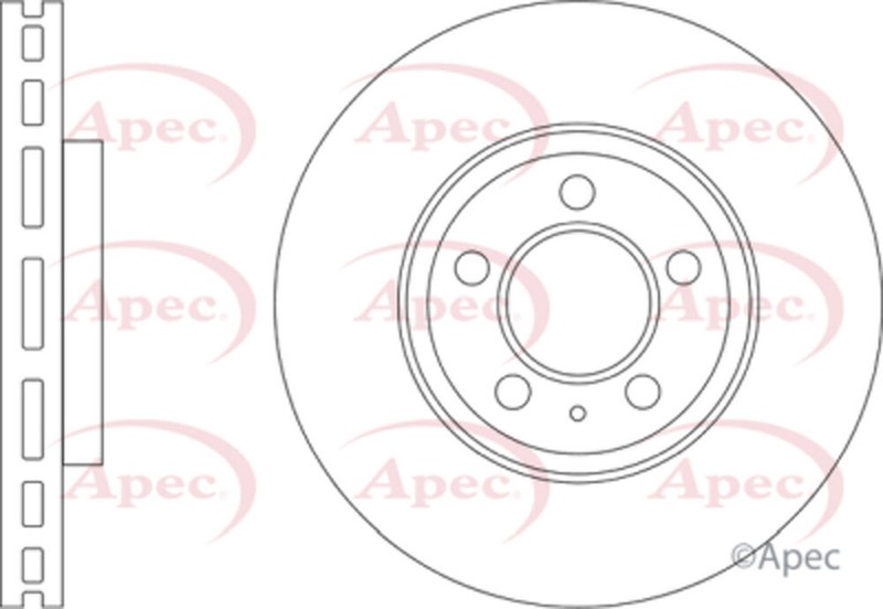 Fits VW Polo Seat Ibiza Arona 1.0 1.5 1.6 TDi Brake Disc Front Ikio 2Q0615301H gallery