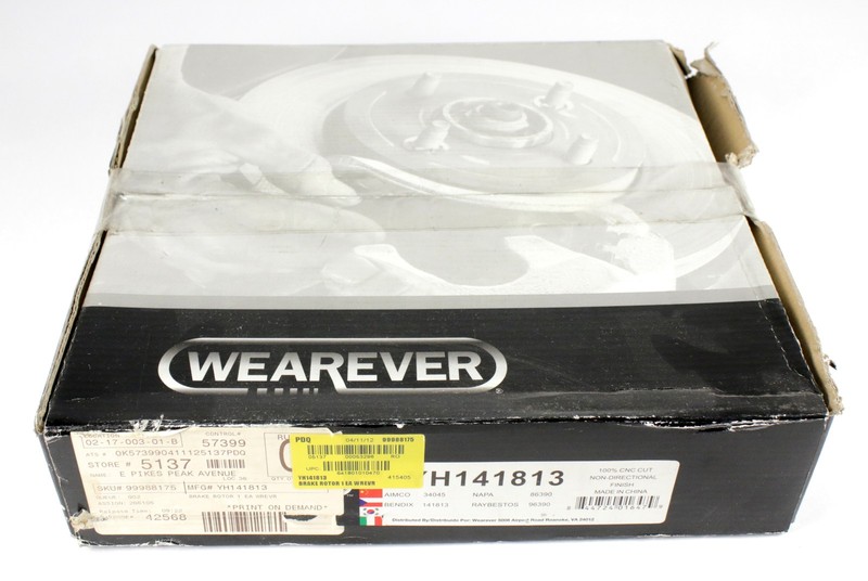Carquest Rear Brake Rotor Fits 1994-2005 Mercedes-Benz S500 Part Number YH141813 gallery