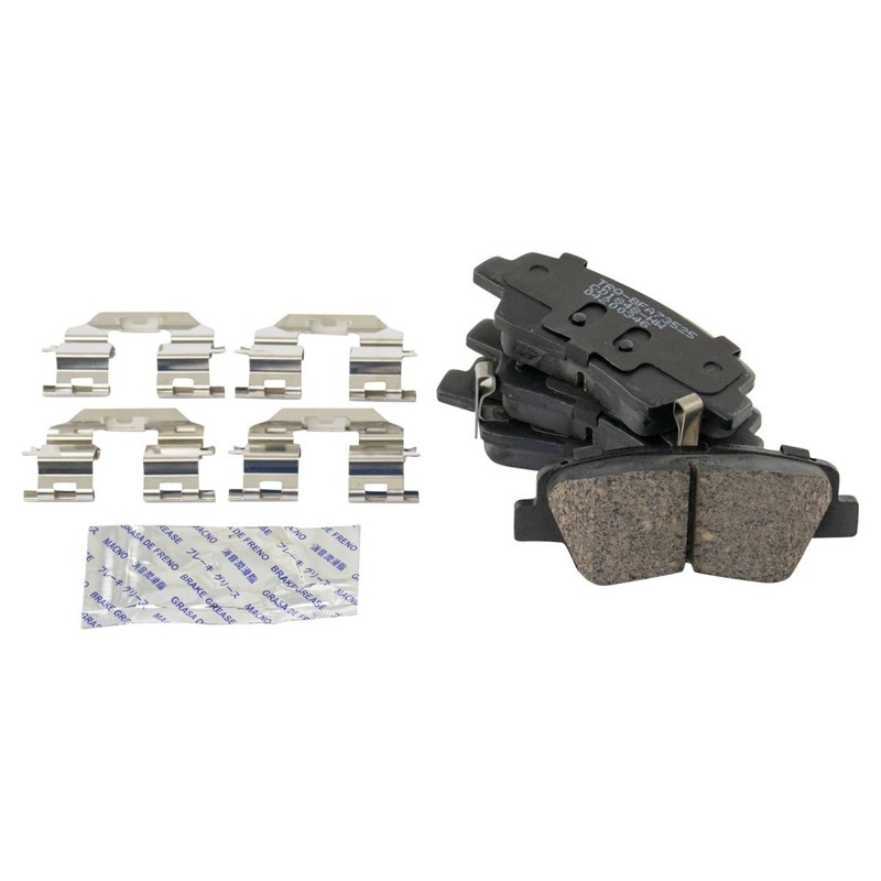 TRQ Front & Rear Premium Posi Ceramic Disc Brake Pads & Rotors Kit for Tucson gallery