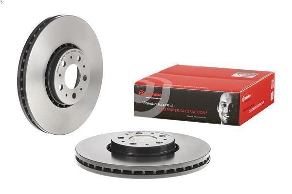 1X Brake Disc Brembo 9.D725.11 for Volvo XC90 I (275) 2.5 2012-2014
