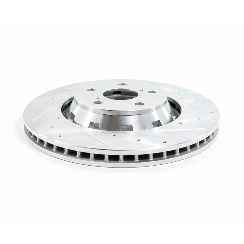 12.76" Front Drilled Slotted Brake Rotors for Toyota Venza 2009 2010 2011-2016 gallery