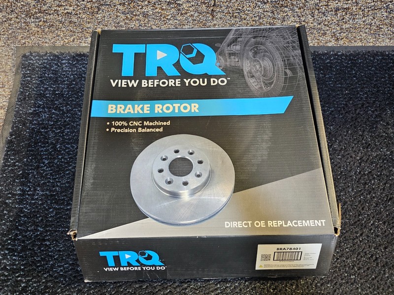 (QTY 2) TRQ BRA78401 Direct OE Replacement Disc Brake Rotor Fits Jeep Wrangler gallery