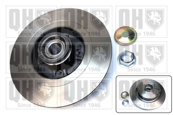 2x Brake Discs Pair Solid fits RENAULT GRAND SCENIC Mk2 2.0 Rear 04 to 09 274mm gallery