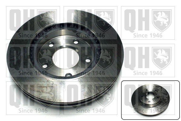 2x Brake Discs Pair Vented fits NISSAN JUKE F15 1.6 Front 10 to 19 HR16DE 280mm gallery