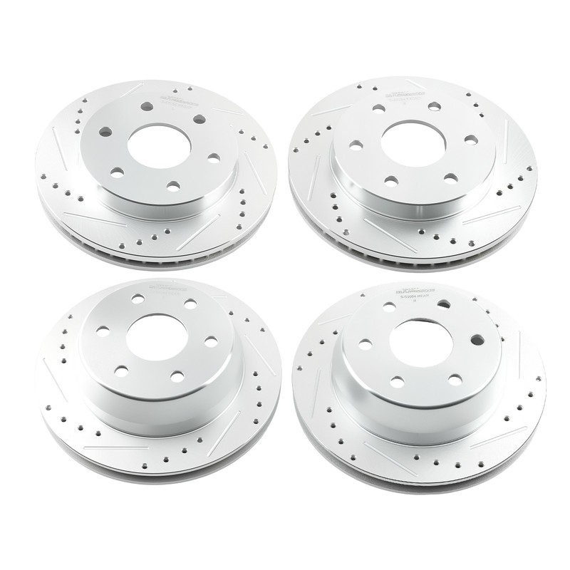 Front Rear Brake Rotors+Pads Kit for Chevrolet Avalanche/Express/Suburban 1500 gallery
