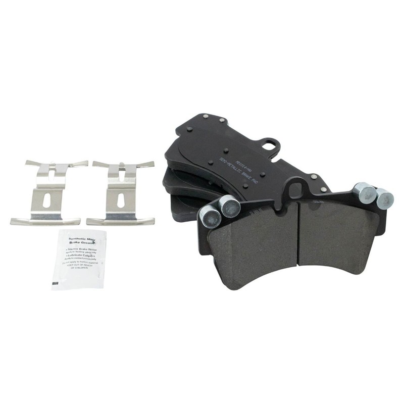 Brake Pad & Rotor Front & Rear Semi-Metallic Kit for Audi Porsche Volkswagen gallery