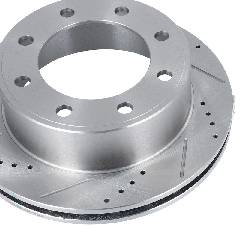 Fits Ford For Excursion 2000-2005 8 Lug 2X Brake Rotors 4X Ceramic Pads Rear gallery