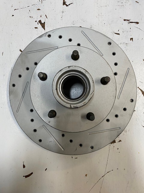 Lug Drilled & Slotted Brake Rotor 5519 190630 MIN THK 24.5MM gallery