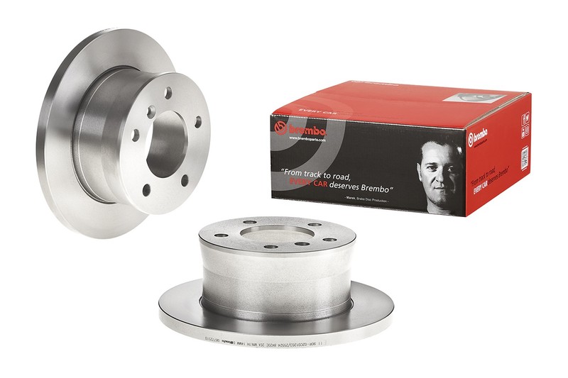 Brembo Rear Solid 272mm 5 Lugs Disc Brake Rotor For Sprinter 2500 G55 AMG G500