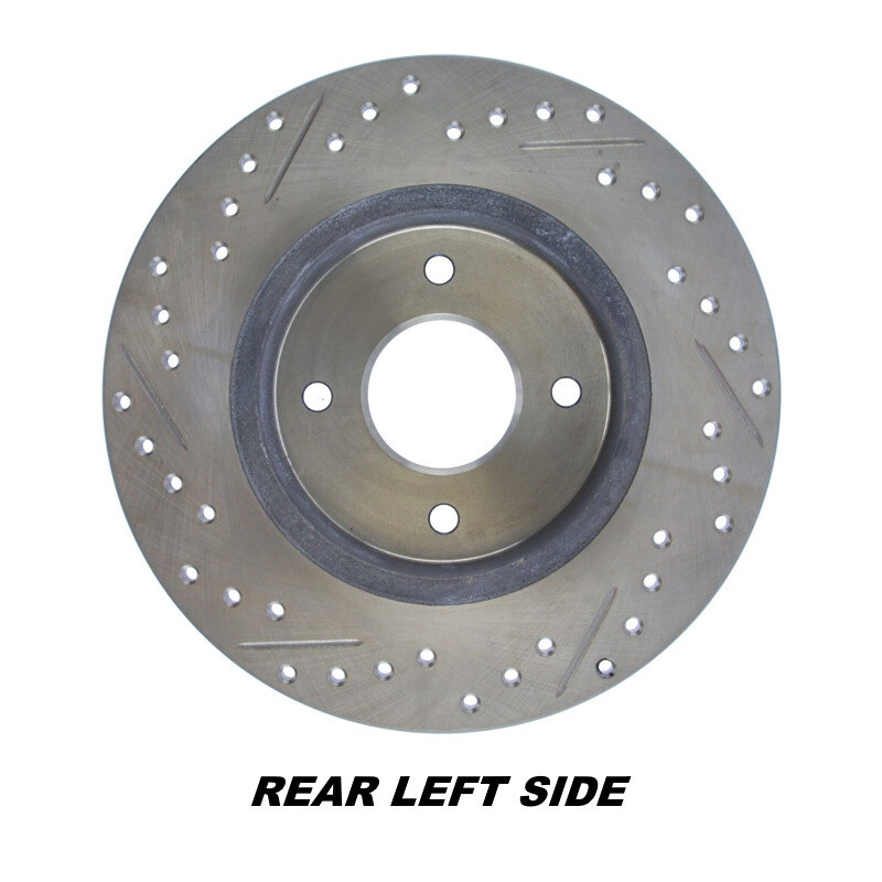 StopTech Sport Drilled & Slotted Rear Left Brake Rotor for 84-85 Nissan 300ZX gallery