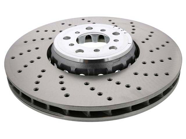 SHW Performance Front Right 395mm Drill Brake Disc Rotor for BMW F85 X5 F86 X6 M