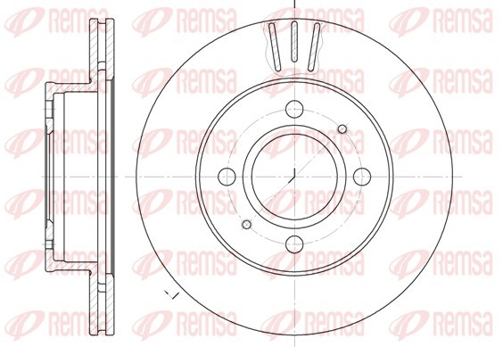 Remsa 6927.10 Brake Disc for Hyundai gallery