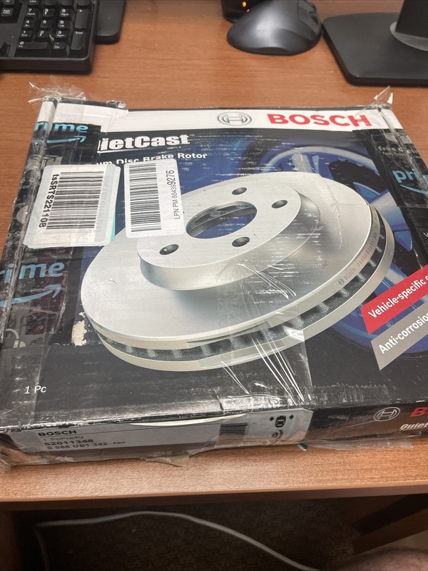 Front Disc Brake Rotor Bosch 52011348 Open Box gallery
