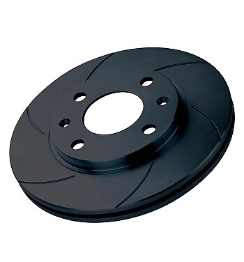 Black Diamond 6 GRV Front Discs for Vauxhall Vectra C 2.0T 16v 285mm 03 on