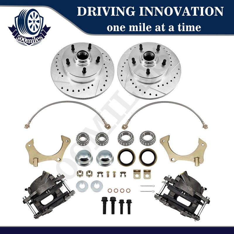 Complete 11″ Front Disc Brake Kit 5 x 4-3/4″ Brand New for GM BP Mustang II