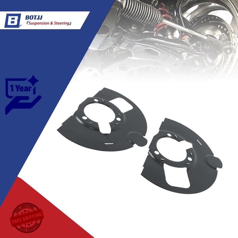 Front LH & RH Side Brake Dust Shields 20971875+20971876 For Chevrolet 2014-2020