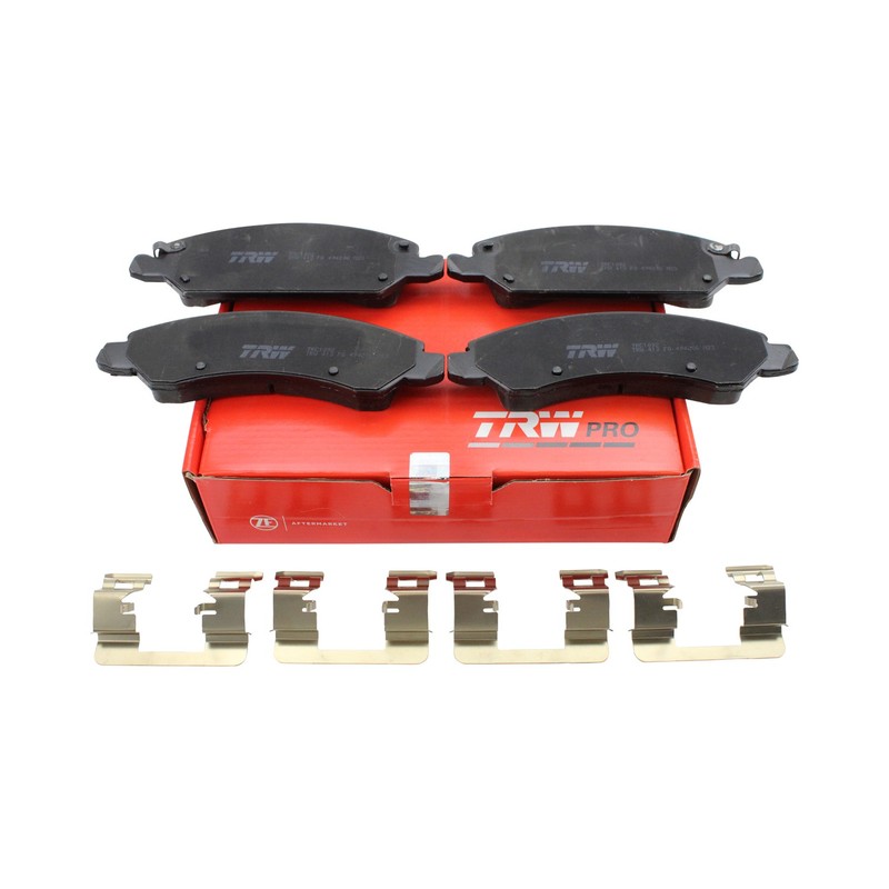 DuraGo Front Rotor TRW Pro Ceramic Disc Brake Pad Kit For Sierra 1500 Denali AWD gallery